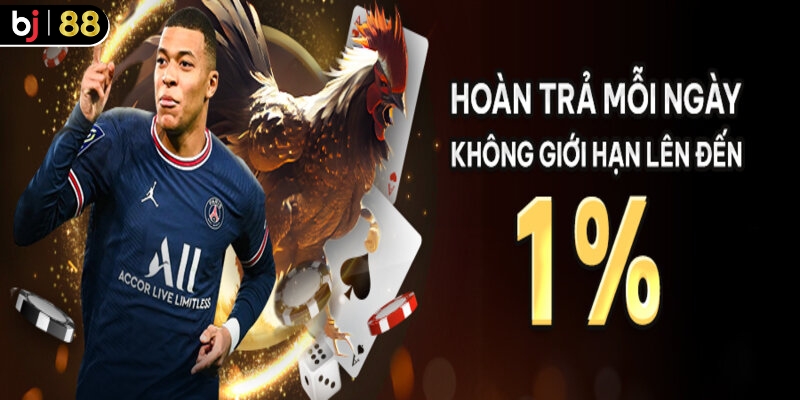 Hoàn trả BJ88 không giới hạn