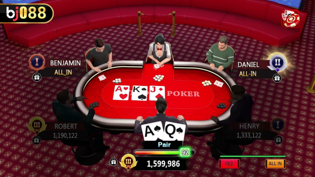 Cách Chơi Poker Trực Tuyến cho người mới được Bj88 hướng dẫn từ A đến Z